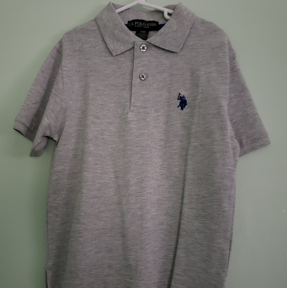 Boys Polo Shirt  (Grey)